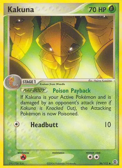 Kakuna 36 FireRed & LeafGreen Pokesingles