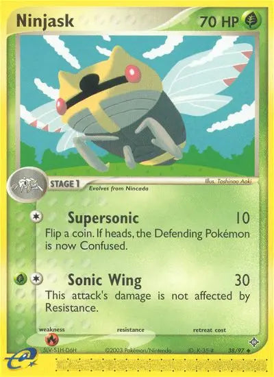 Ninjask 38 Dragon Pokesingles