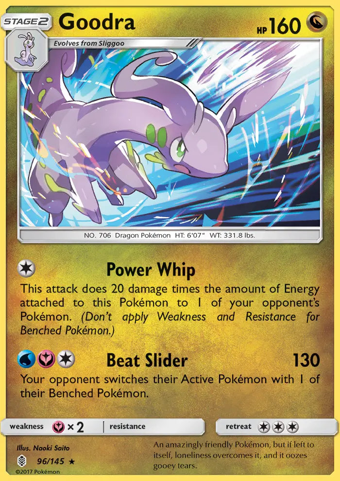 Goodra 96 Guardians Rising Pokesingles