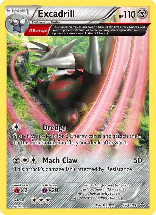 Excadrill 97 Primal Clash Pokesingles