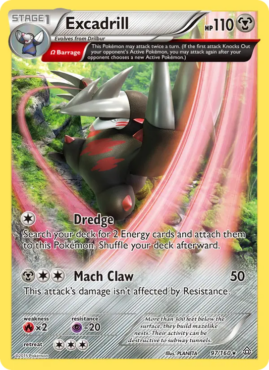 Excadrill 97 Primal Clash Pokesingles
