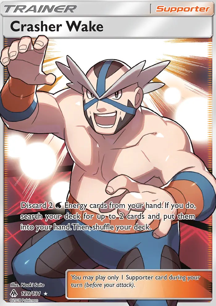 Crasher Wake 129 Forbidden Light Pokesingles