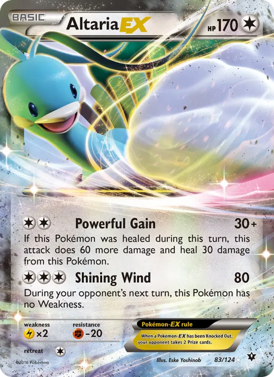 Altaria EX 83 Fates Collide Pokesingles