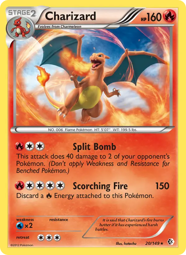 Charizard 20 Boundaries Crossed Pokesingles