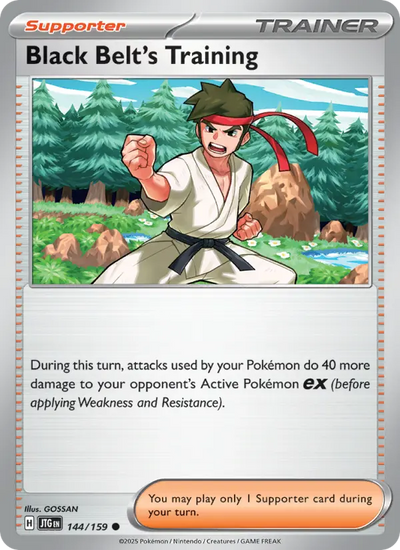 Black Belt's Training 144 Journey Together Pokesingles