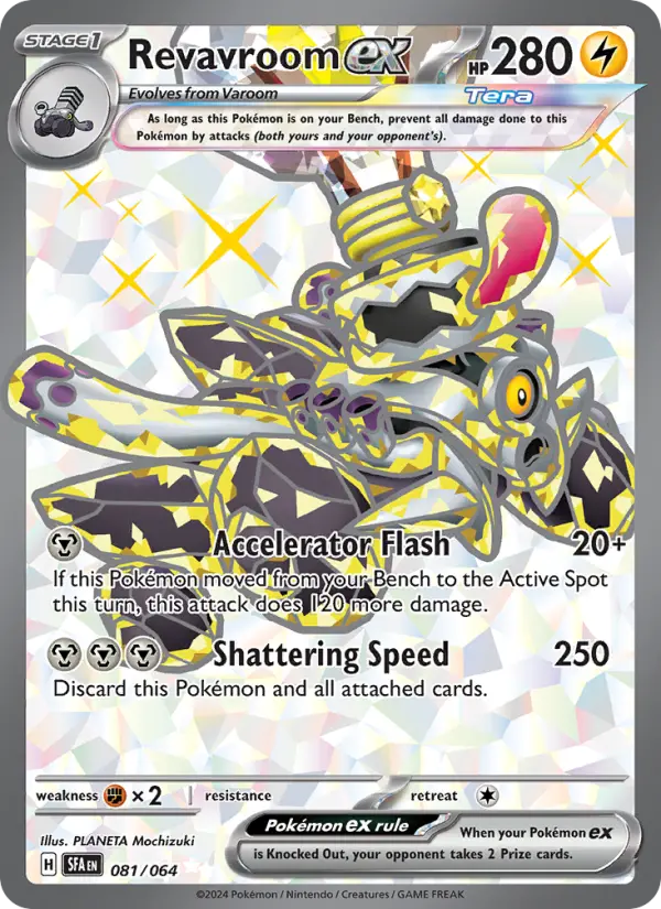 Revavroom ex 81 Shrouded Fable Pokesingles