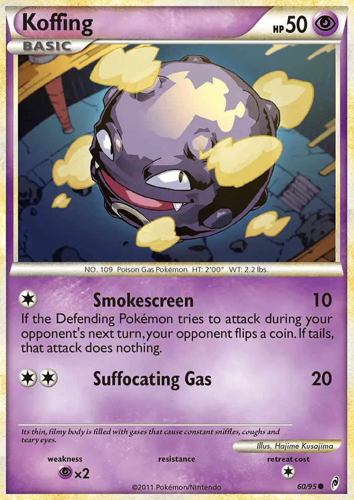 Koffing 60 Call of Legends Pokesingles