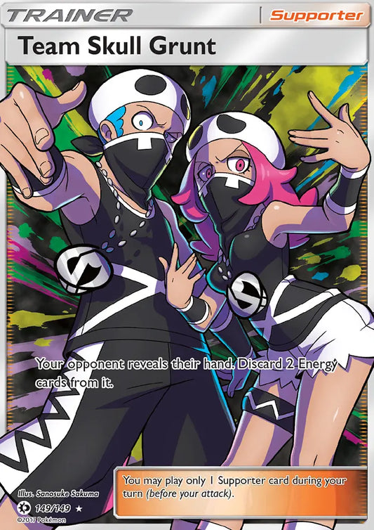 Team Skull Grunt 149 Sun & Moon Pokesingles