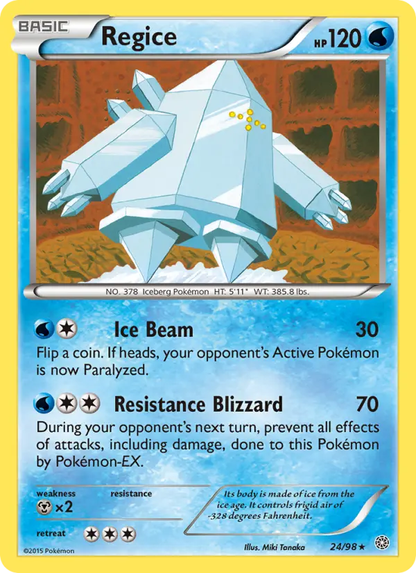 Regice 24 Ancient Origins Pokesingles