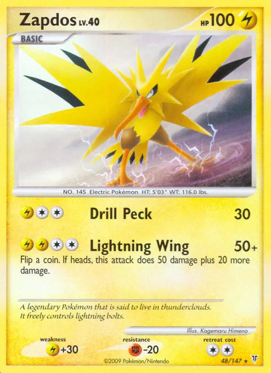 Zapdos 48 Supreme Victors Pokesingles