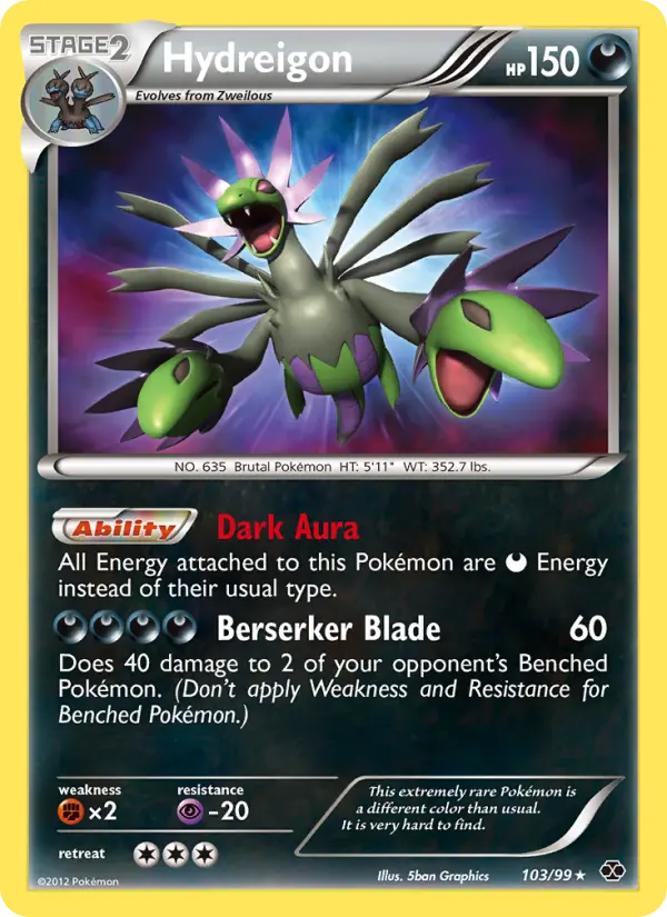 Hydreigon 103 Next Destinies Pokesingles