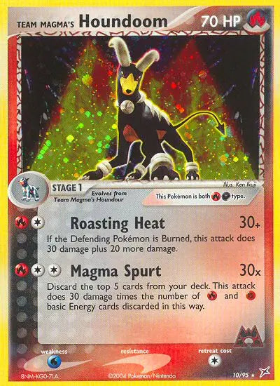 Team Magma's Houndoom 10 Team Magma vs Team Aqua Pokesingles