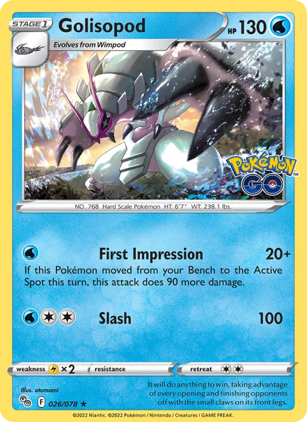 Golisopod 26 Pokémon GO Pokesingles