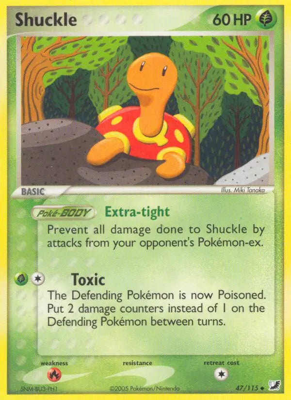 Shuckle 47 Unseen Forces Pokesingles