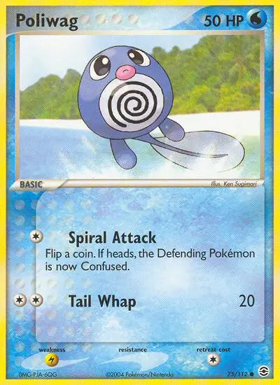 Poliwag 75 FireRed & LeafGreen Pokesingles