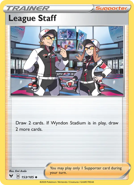 League Staff 153 Vivid Voltage Pokesingles