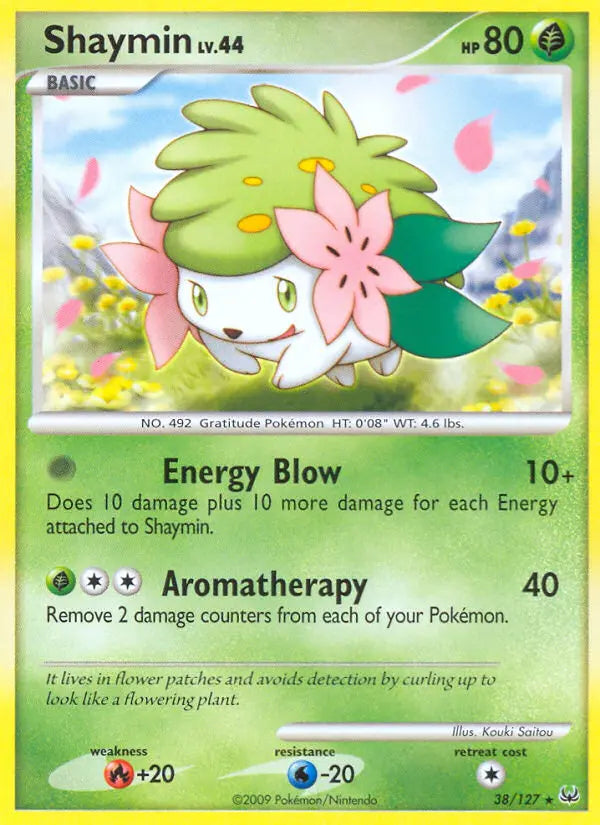 Shaymin 38 Platinum Pokesingles