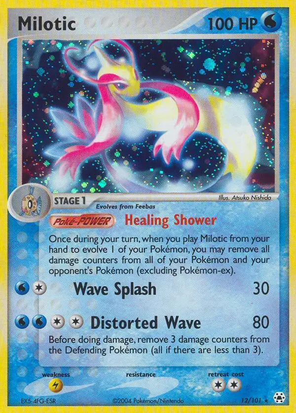 Milotic 12 Hidden Legends Pokesingles