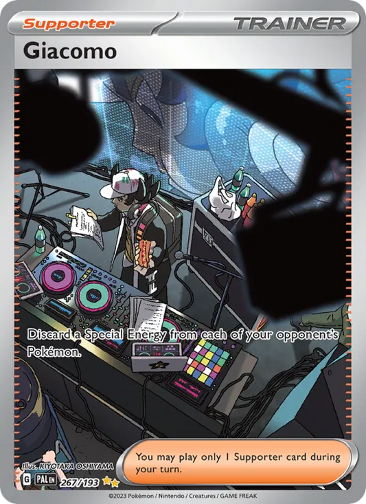 Giacomo 267 Paldea Evolved Pokesingles