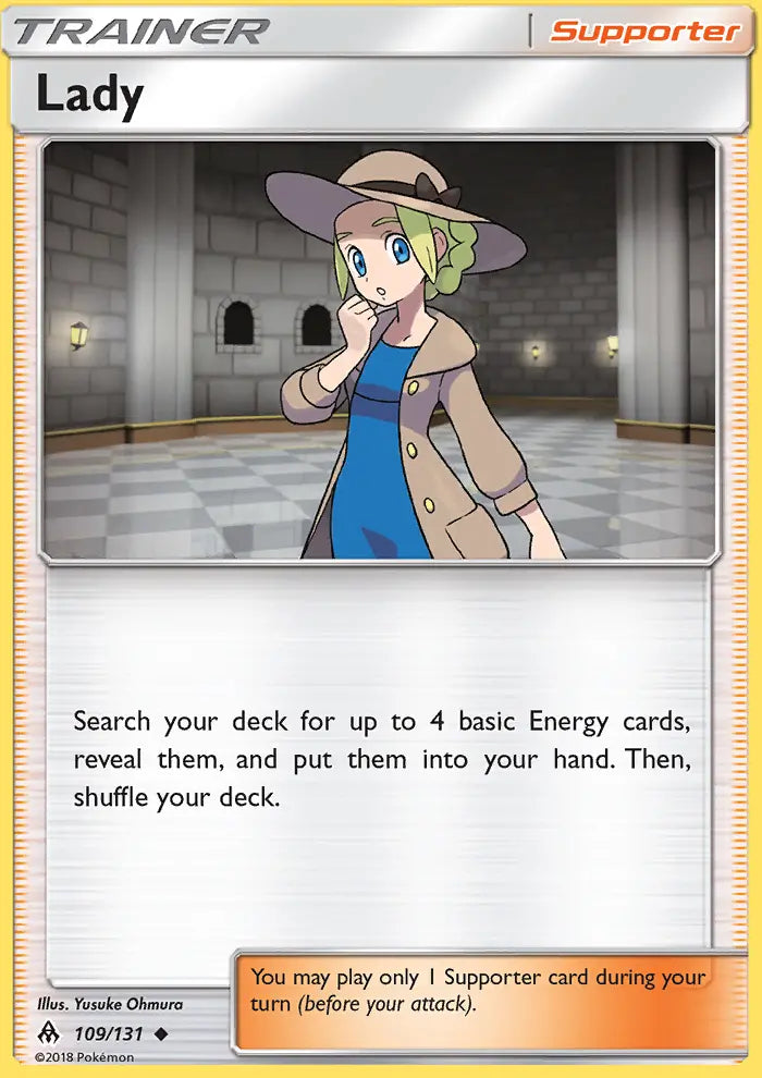 Lady 109 Forbidden Light Pokesingles