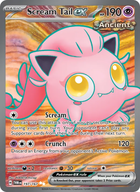 Scream Tail ex 197 Twilight Masquerade Pokesingles