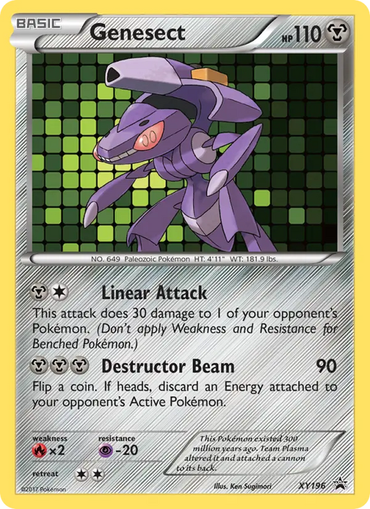 Genesect XY196 XY Black Star Promos Pokesingles