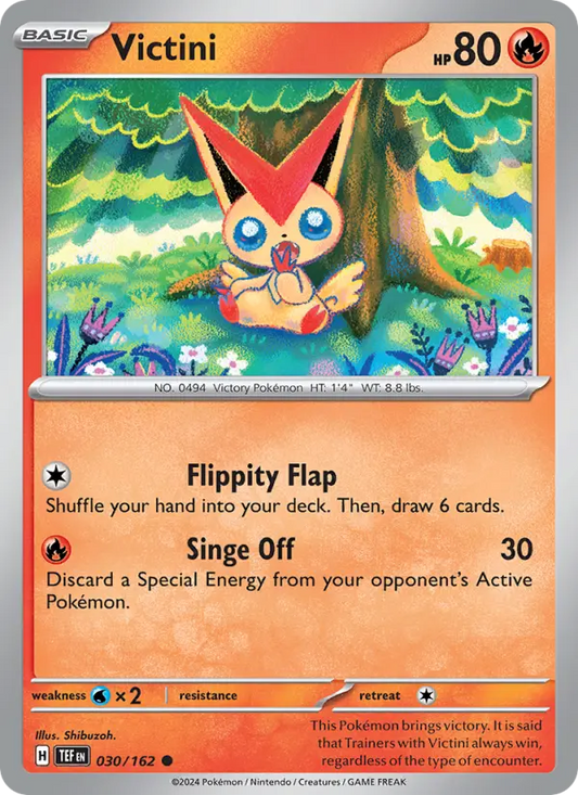 Victini 30 Temporal Forces Pokesingles