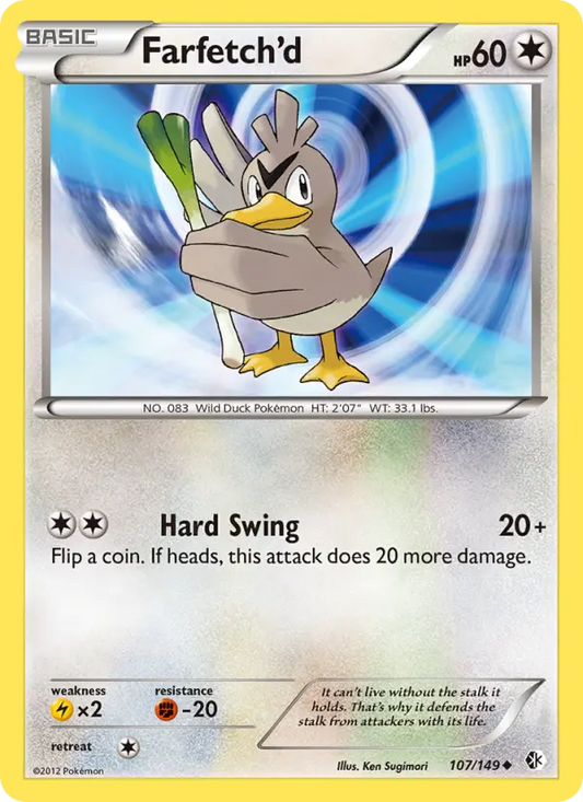 Farfetch’d 107 Boundaries Crossed Pokesingles