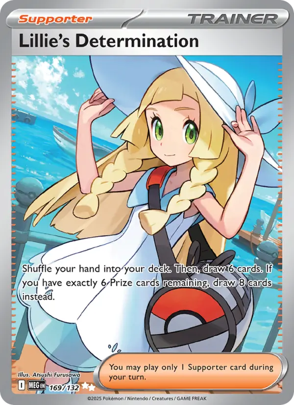 Lillie's Determination 169 Mega Evolution Pokesingles