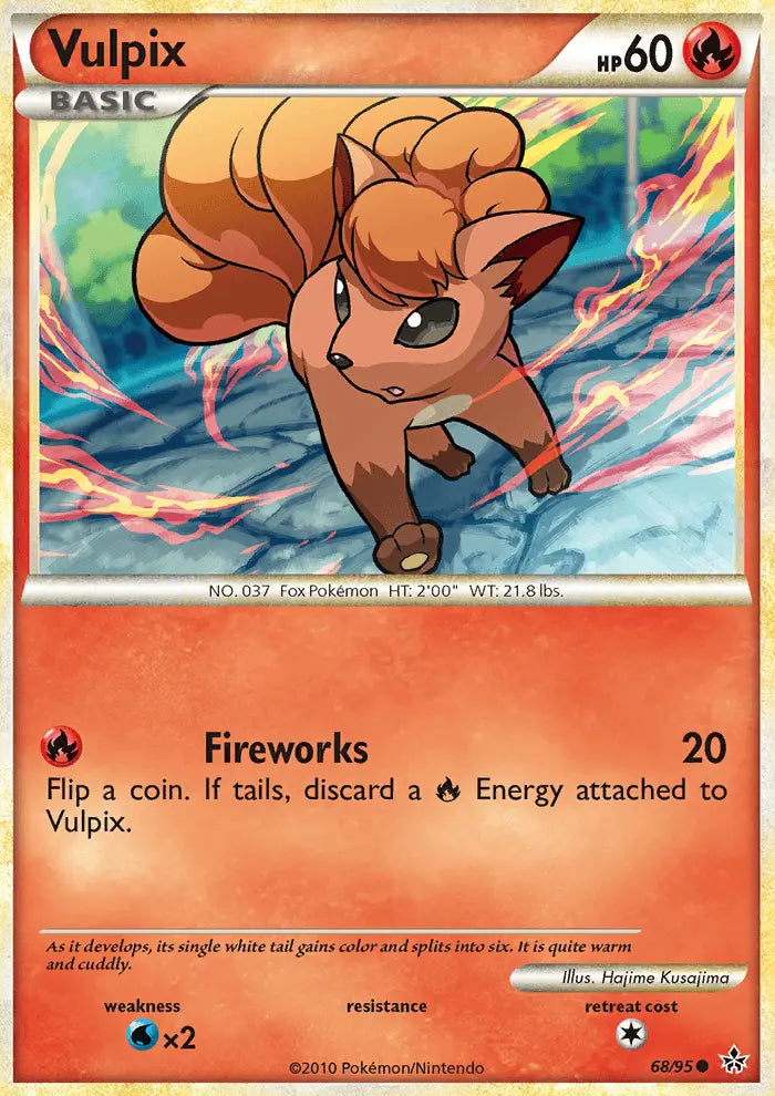 Vulpix 68 Unleashed Pokesingles