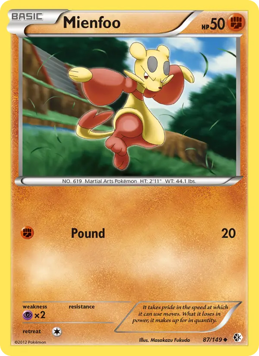 Mienfoo 87 Boundaries Crossed Pokesingles