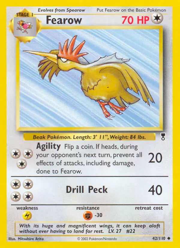 Fearow 42 Legendary Collection Pokesingles