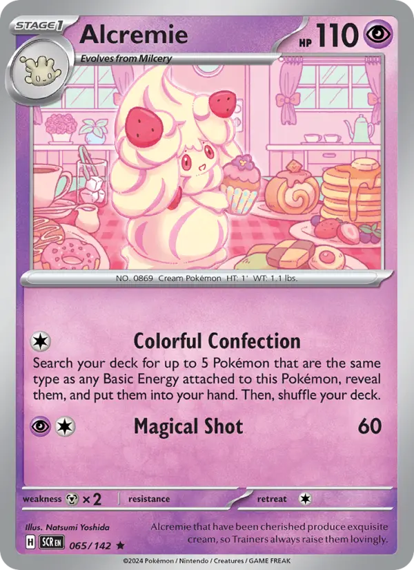 Alcremie 65 Stellar Crown Pokesingles