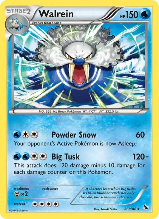 Walrein 26 Flashfire Pokesingles
