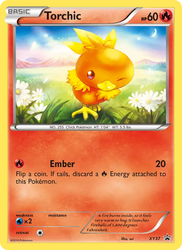 Torchic XY37 XY Black Star Promos Pokesingles