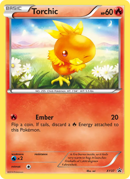 Torchic XY37 XY Black Star Promos Pokesingles