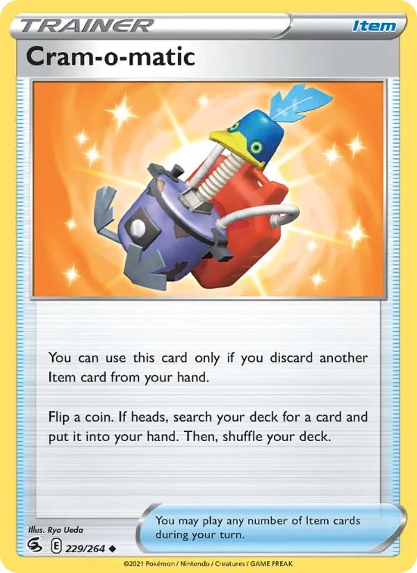 Cram-o-matic 229 Fusion Strike Pokesingles