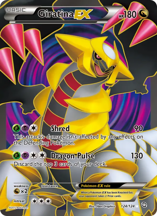 Giratina-EX 124 Dragons Exalted Pokesingles