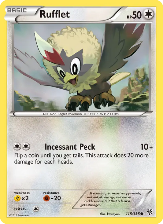 Rufflet 115 Plasma Storm Pokesingles
