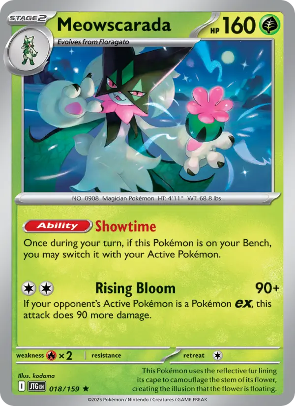 Meowscarada 18 Journey Together Pokesingles