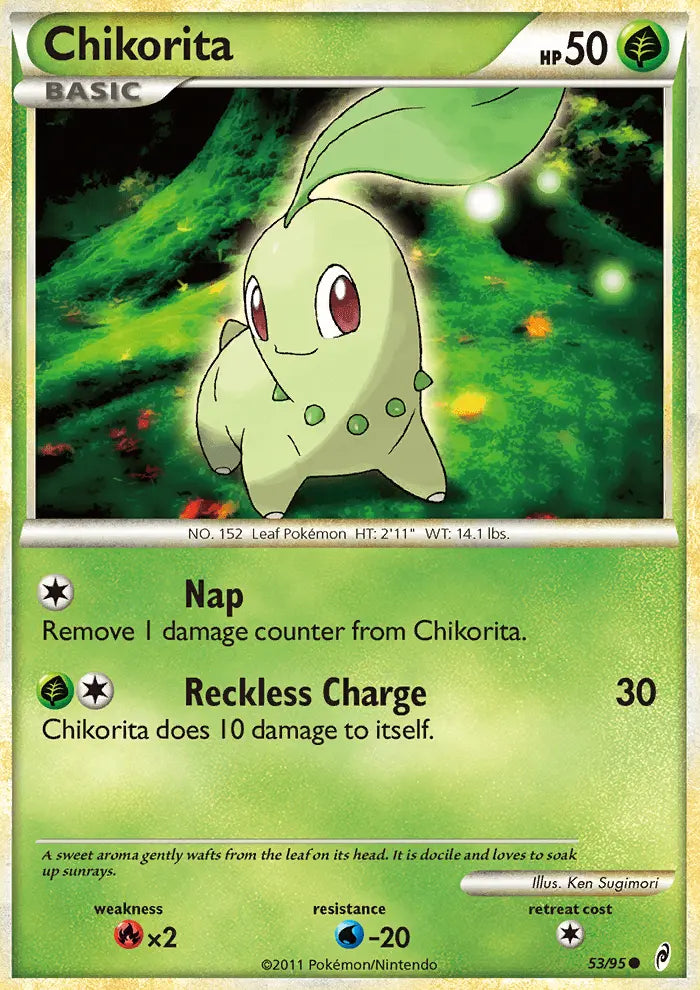 Chikorita 53 Call of Legends Pokesingles