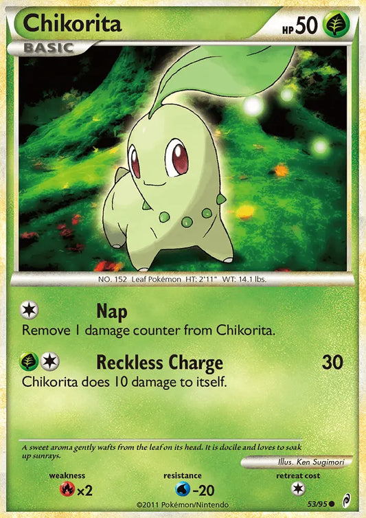 Chikorita 53 Call of Legends Pokesingles
