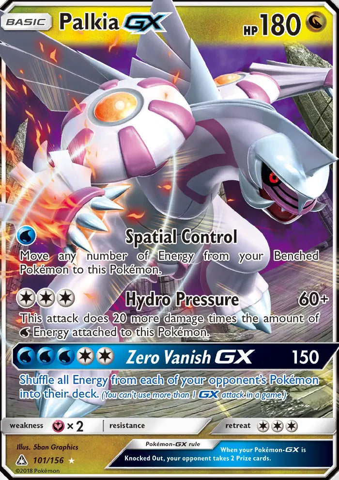 Palkia GX 101 Ultra Prism Pokesingles