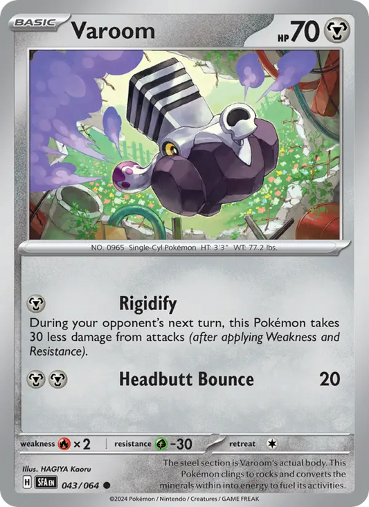 Varoom 43 Shrouded Fable Pokesingles