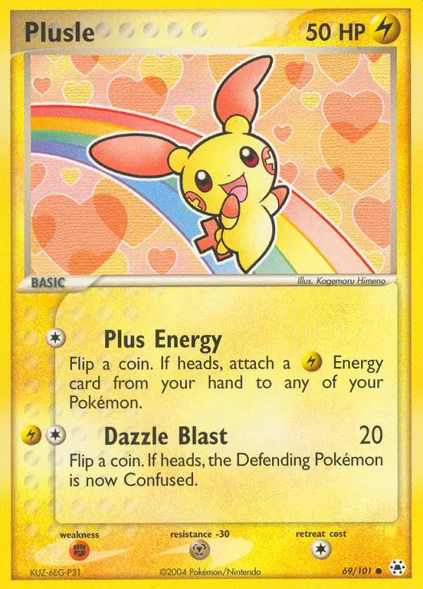 Plusle 69 Hidden Legends Pokesingles