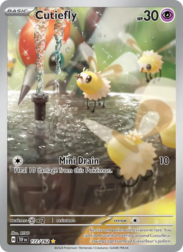 Cutiefly 172 Temporal Forces Pokesingles