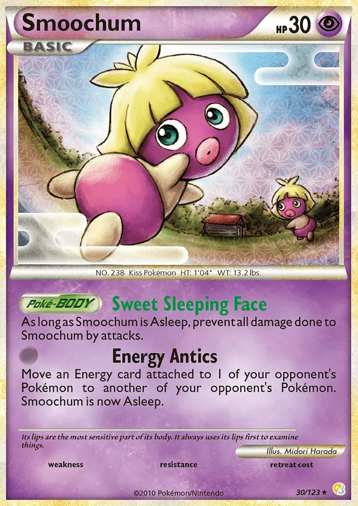 Smoochum 30 HeartGold SoulSilver Pokesingles