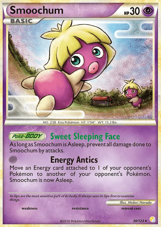 Smoochum 30 HeartGold SoulSilver Pokesingles