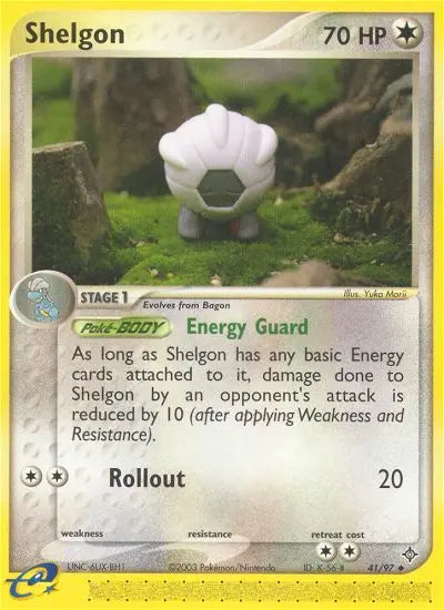 Shelgon 41 Dragon Pokesingles