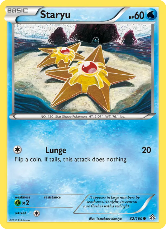 Staryu 32 Primal Clash Pokesingles